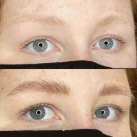 Eyebrow Tattoo Color Adjustment